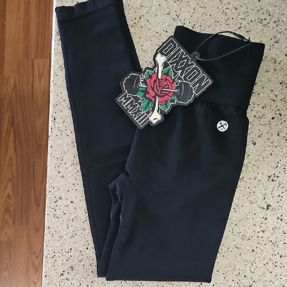 DIXXON Pants - DIXXON--XS Black Seamless Leggings